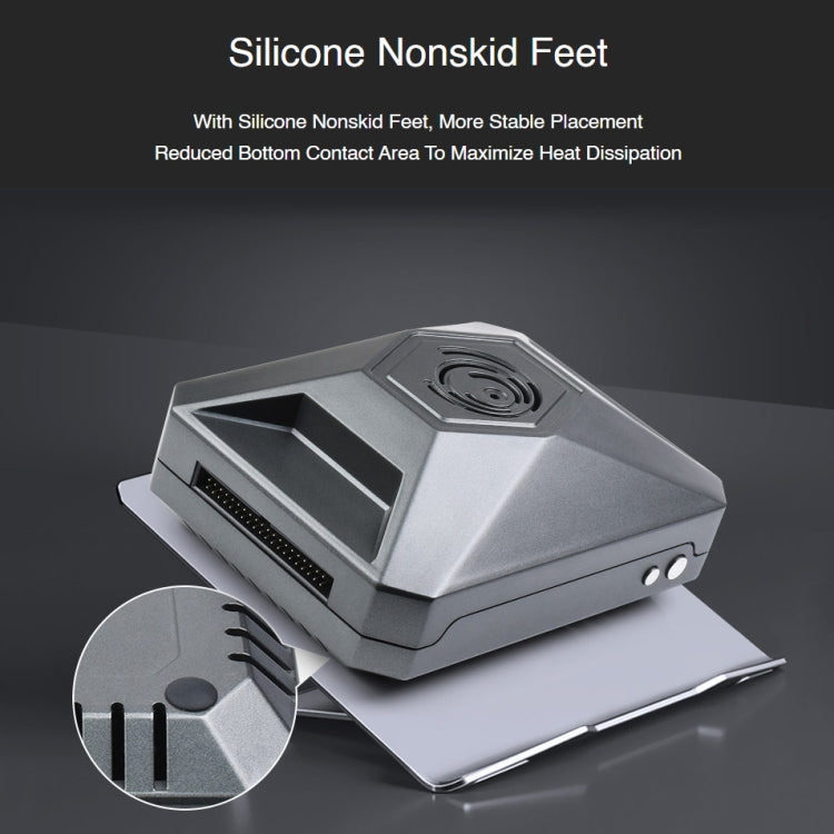 Caja de aluminio Waveshare tipo F para el kit de desarrollo Jetson Nano