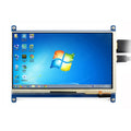 WAVESHARE Pantalla táctil HDMI LCD (C) 1024 × 600 de 7 pulgadas para Raspberry Pi compatible con varios sistemas, 7 Inch HDMI LCD (C)