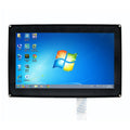 WAVESHARE Pantalla táctil LCD resistiva de 10,1 pulgadas, interfaz HDMI con estuche, compatible con múltiples mini PC, 10.1inch HDMI LCD (H) (with case)
