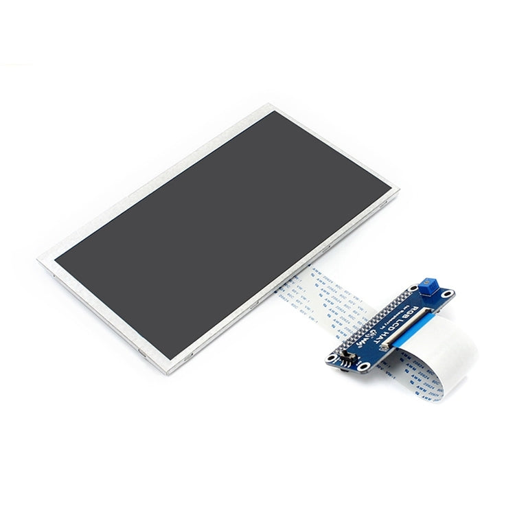 WAVESHARE Pantalla LCD IPS 1024x600 de 7 pulgadas para Raspberry Pi, interfaz DPI, 7inch LCD IPS