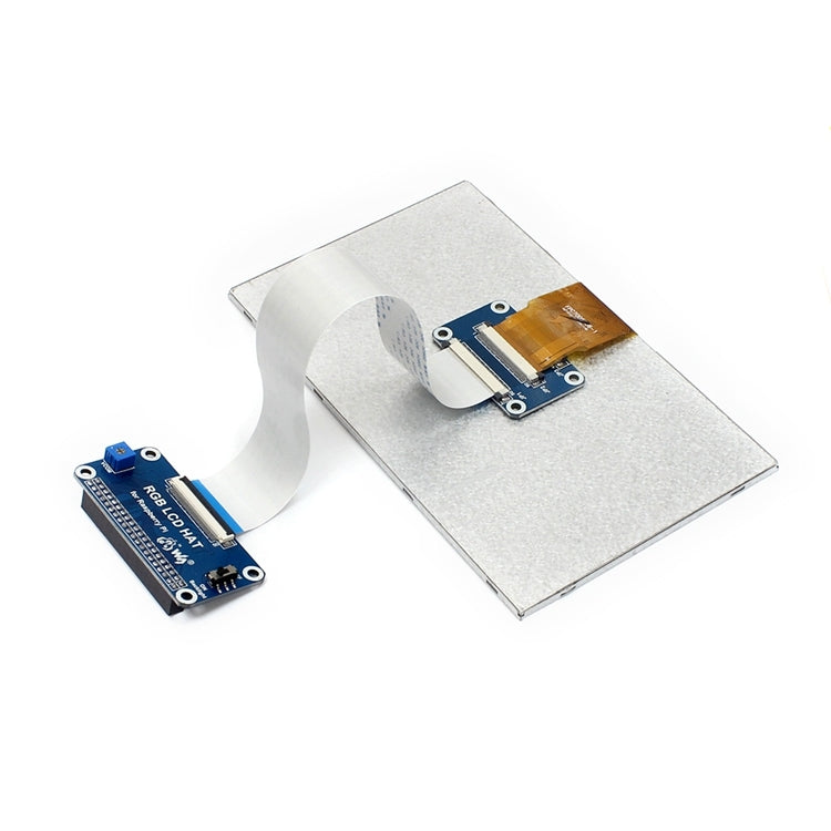 WAVESHARE Pantalla LCD IPS 1024x600 de 7 pulgadas para Raspberry Pi, interfaz DPI, 7inch LCD IPS