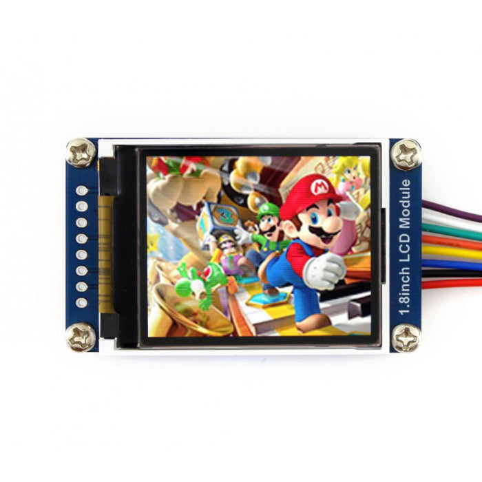 Módulo de pantalla LCD general WAVESHARE 128x160 de 1,8 pulgadas con interfaz SPI, 1.8inch LCD Module