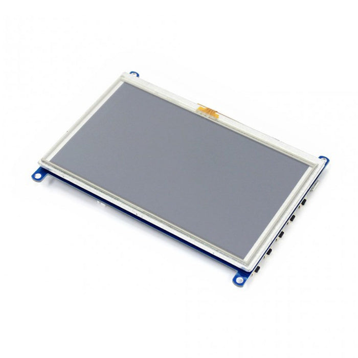 WAVESHARE Pantalla táctil HDMI LCD (G) 800x480 de 5 pulgadas para Raspberry Pi compatible con varios sistemas, 5 Inch HDMI LCD (G)