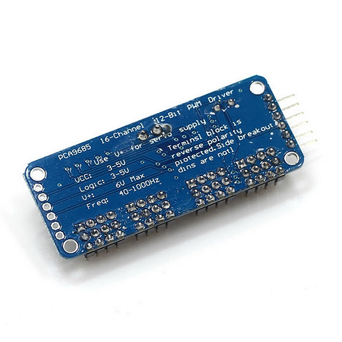 Controlador de servomotor PWM de 16 canales DIY para Arduino, PCA9685