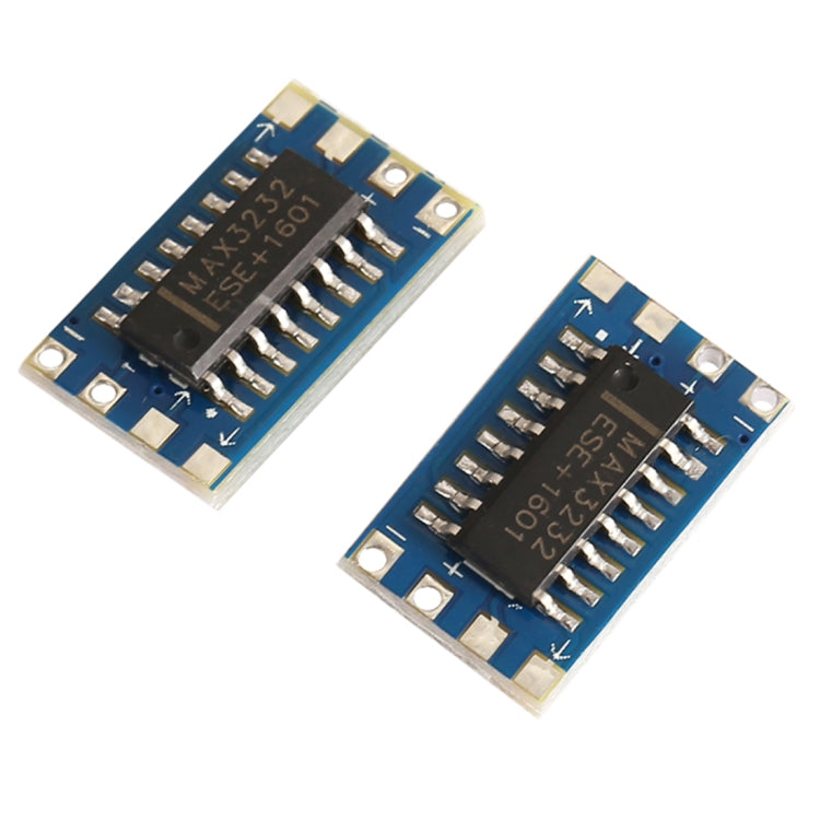 2 piezas Mini RS232 Max3232 a placa de conversión de nivel TTL