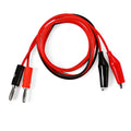 Cable de prueba con pinza de cocodrilo a conector tipo banana de 90 cm, 90cm Alligator Clip with Cable