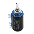 WXD3 - 13 - Potenciómetro de precisión multivuelta de 2W 4,7K ohmios - Negro