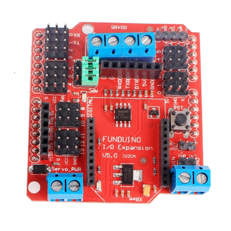 Xbee Sensor Expansion Shield V5 con interfaz RS485 BlueBee Bluetooth para Arduino