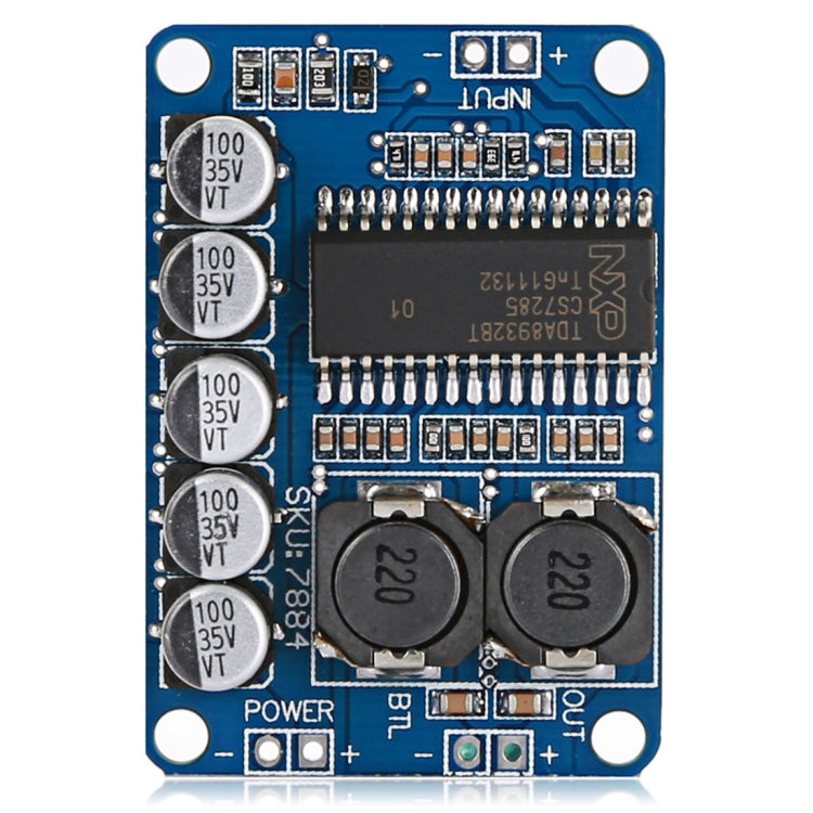 Mini placa amplificadora digital mono 35W TDA8932, 35W TDA8932 Mono