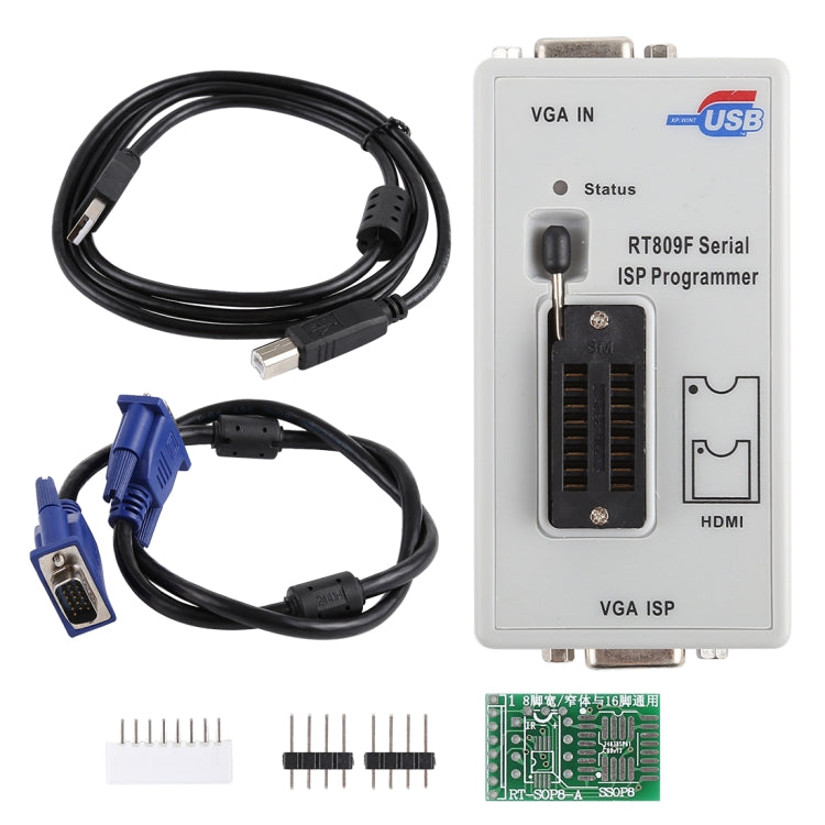 RT809F ISP programador LCD USB herramientas de reparación de programador especial, RT809F