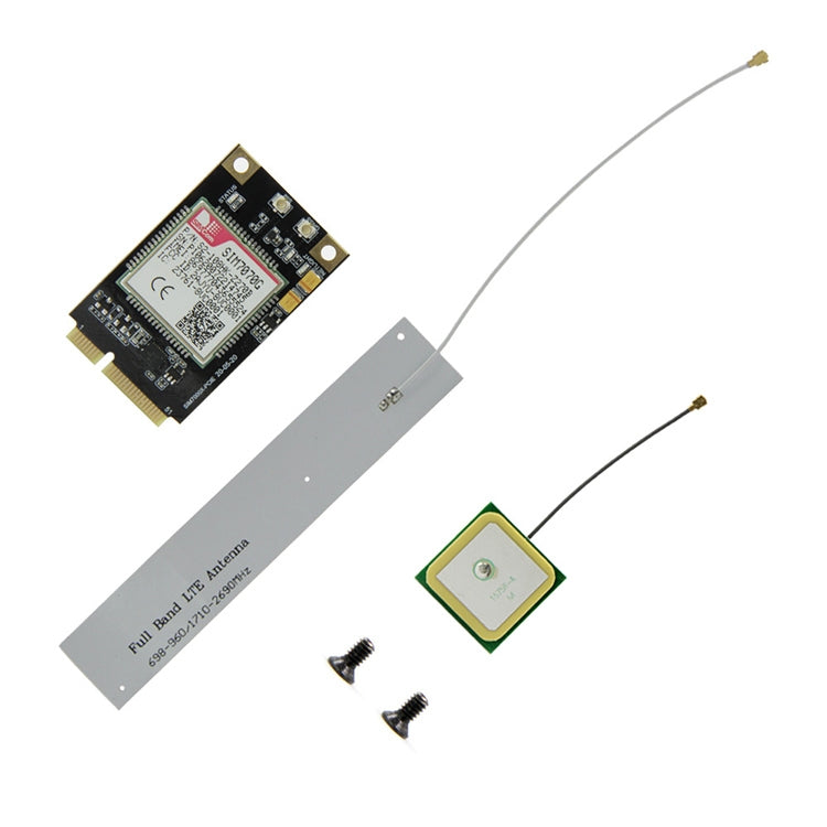 TTGO T-PCIE ESP32-WROVER-B AXP192 Chip WiFi Bluetooth Nano Tarjeta Serie SIM Módulo Hardware Placa de desarrollo componible, Módulo PCIE-SIM7070G, PCIE-SIM7070G Module