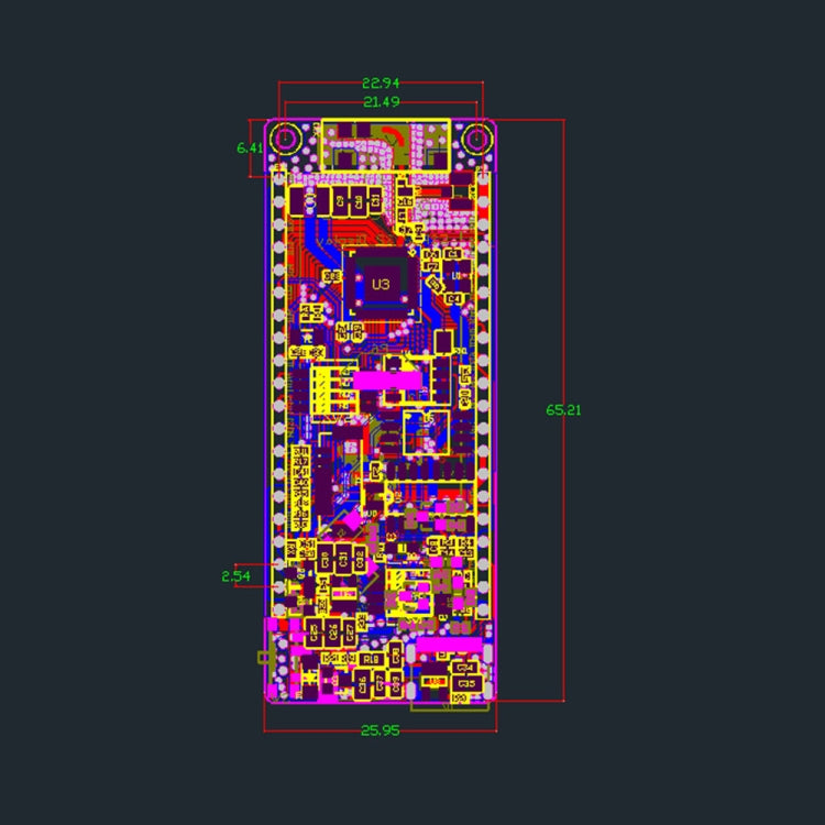 TTGO ESP32-S Módulo inalámbrico WiFi Conector tipo C Placa de desarrollo de ranura para tarjeta TF, ESP32-S