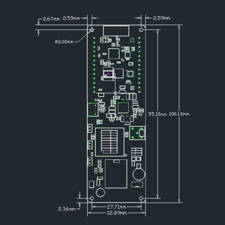 TTGO Meshtastic T-Beam V1.1 ESP32 923MHz OLED WiFi Bluetooth GPS NEO-6M SMA 18650 Soporte de batería, 923MHZ OLED