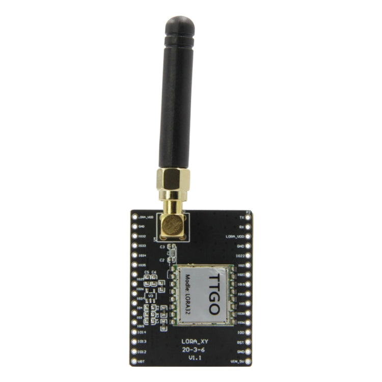 TTGO 868 MHz Shield ESP32 WiFi Bluetooth 18560 soporte de batería Placa de desarrollo de módulo de carga solar, 868 MHz Shield
