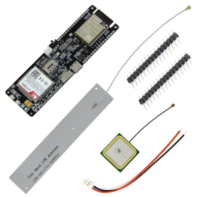 TTGO T-SIM7000G ESP32 WiFi Bluetooth 18560 Soporte de batería Placa de desarrollo de módulo de carga solar, T-SIM7000G