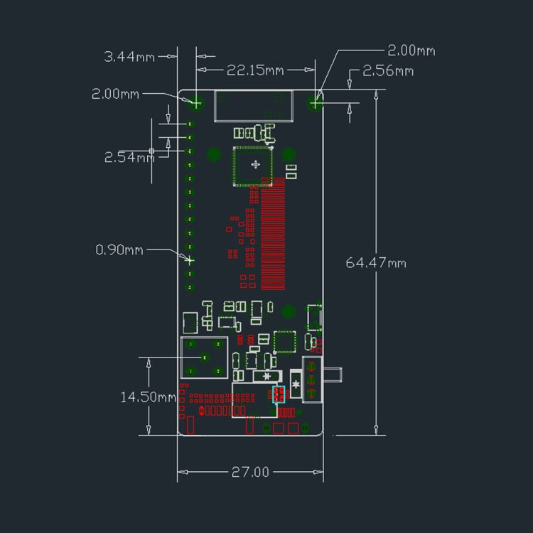 TTGO LORA32 V2.1 ESP32 0,96 pulgadas OLED Bluetooth WiFi módulo inalámbrico 915MHz SMA IP5306 módulo con antena, 915MHz
