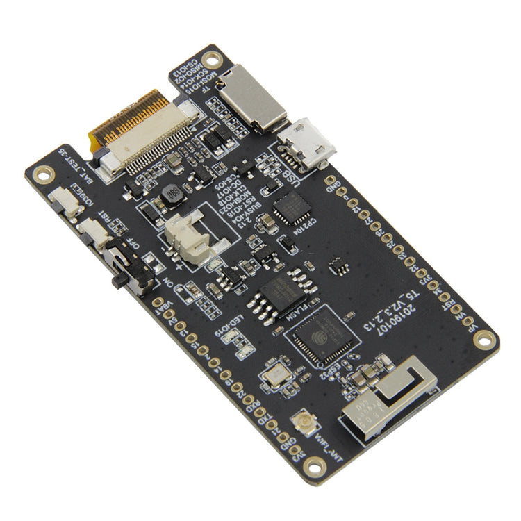 TTGO T5 V2.3.1 pantalla de tinta DEPG0213BN WiFi Bluetooth módulo placa de desarrollo de pantalla de tinta de 2,13 pulgadas, DEPG0213BN
