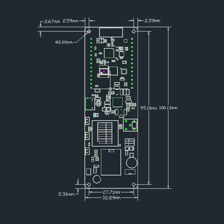 TTGO T-Beam ESP32 Módulo WiFi Bluetooth 868MHz GPS NEO-M8N LORA 32 Módulo con antena y soporte de batería 18650, 868MHz