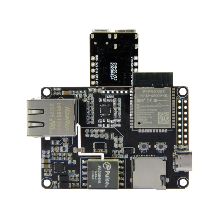 Placa de extensión del descargador del módulo TTGO T-Internet-POE ESP3, Downloader Board