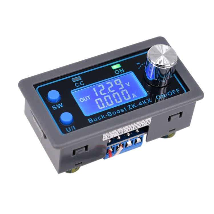 Módulo convertidor Buck Boost ZK-4KX CNC DC-DC CC CV 0,5-30V 4A regulador de voltaje reductor ajustable, 0.5-30V