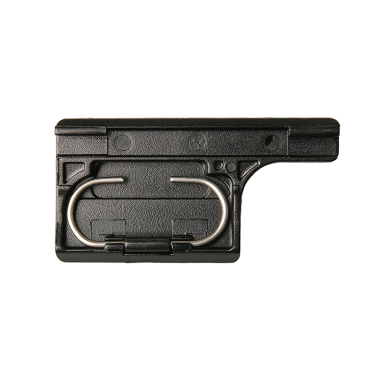 Para Gopro HERO4 / 3+ cámara de acción deportiva funda carcasa impermeable ABS puerta trasera de plástico Clip cierre de bloqueo, Housing Case