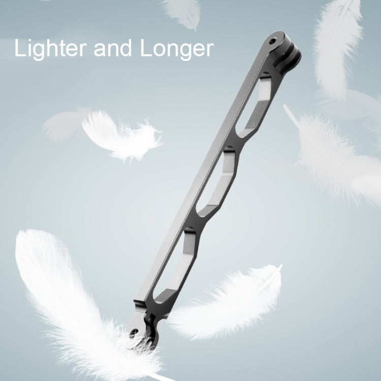 Extensor de agarre de brazo de extensión de aluminio para GoPro Hero11 Black / HERO10 Black / HERO9 Black /HERO8 / HERO7 /6/5/5 Session /4 Session /4/3+ /3/2/1, Insta360 ONE R, DJI Osmo Action y otrosCámaras de acción