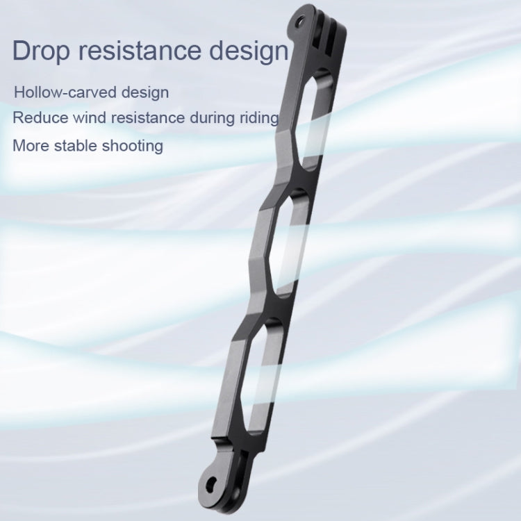Extensor de agarre de brazo de extensión de aluminio para GoPro Hero11 Black / HERO10 Black / HERO9 Black /HERO8 / HERO7 /6/5/5 Session /4 Session /4/3+ /3/2/1, Insta360 ONE R, DJI Osmo Action y otrosCámaras de acción