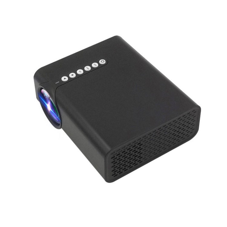 Proyector LCD HD YG520 de 1800 lúmenes, altavoz incorporado, puede leer disco U, disco duro móvil, tarjeta SD, DVD con conexión AV y decodificador., Standard Version