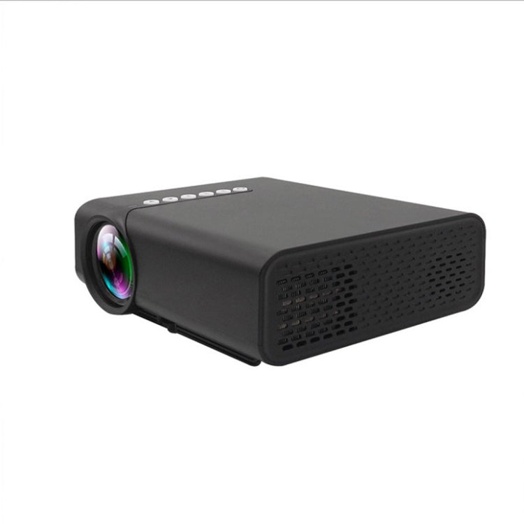 Proyector LCD HD YG520 de 1800 lúmenes, altavoz incorporado, puede leer disco U, disco duro móvil, tarjeta SD, DVD con conexión AV y decodificador., Standard Version