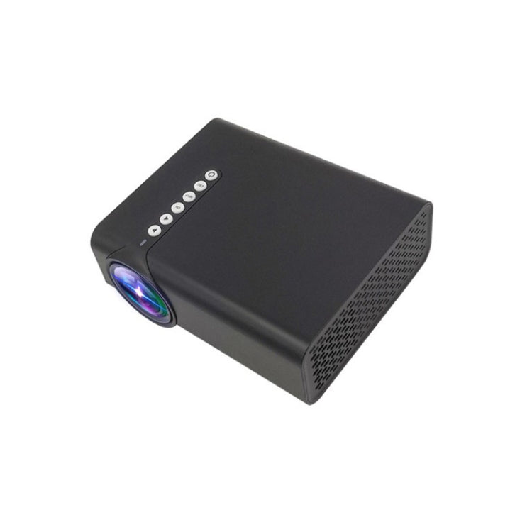 Proyector LCD HD YG520 de 1800 lúmenes, altavoz incorporado, puede leer disco U, disco duro móvil, tarjeta SD, DVD con conexión AV y decodificador., Standard Version