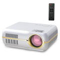 DH-A10 Proyector inteligente HD con pantalla LCD de 5,8 pulgadas, 4200 lúmenes, 1280 x 800P, control remoto, sistema operativo Android 6.0, compatible con WiFi, Bluetooth, HDMIx2, USBx2, VGA, AV IN/RCA, RJ45, LAN
