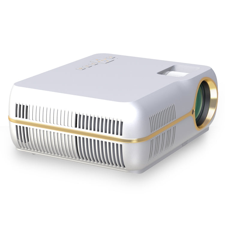 DH-A10 Proyector inteligente HD con pantalla LCD de 5,8 pulgadas, 4200 lúmenes, 1280 x 800P, control remoto, sistema operativo Android 6.0, compatible con WiFi, Bluetooth, HDMIx2, USBx2, VGA, AV IN/RCA, RJ45, LAN