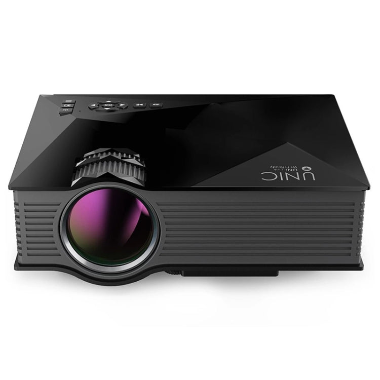 Proyector LED de las multimedias HD 1080P del cine en casa de UC68 80ANSI 800x400, ayuda USB/SD/HDMI/VGA/IR, UC68 800x400