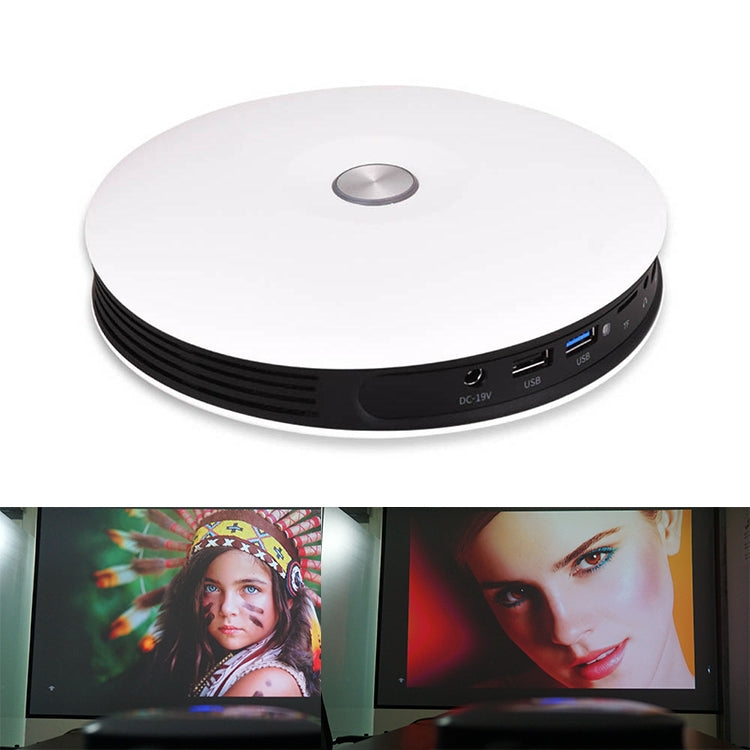 Wejoy DL-S9 220 lúmenes 1280x720 720P Android 6.0 HD Bluetooth WiFi Proyector láser inteligente 3D, compatible con HDMI / USB x 2 / tarjeta TF