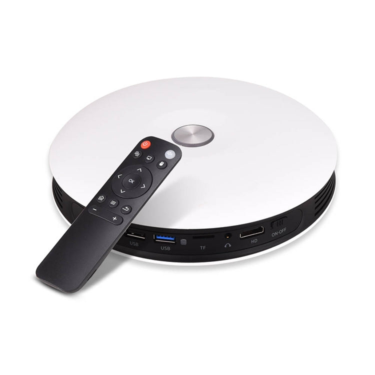 Wejoy DL-S9 220 lúmenes 1280x720 720P Android 6.0 HD Bluetooth WiFi Proyector láser inteligente 3D, compatible con HDMI / USB x 2 / tarjeta TF