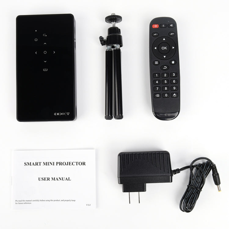 P8I 854x480 100LM Mini proyector DLP multimedia portátil