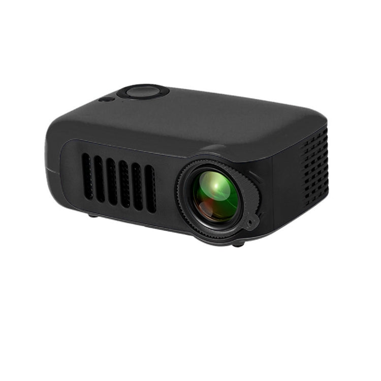 Proyector portátil A2000 Proyector de vídeo de cine en casa LCD de 800 lúmenes, compatible con 1080P, enchufe de la UE, EU Plug