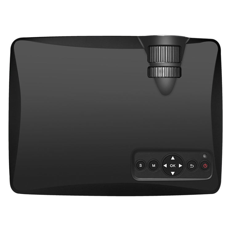 LY-40 Proyector LED de cine en casa de 1800 lúmenes, 1280 x 800, con control remoto, enchufe de la UE, LY-40 EU Plug