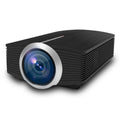 Cine en casa del proyector HD de YG510 1200 LUX 800*480 LED, ayuda HDMI y VGA y sistema de pesos americano y TF y USB, YG510 Black
