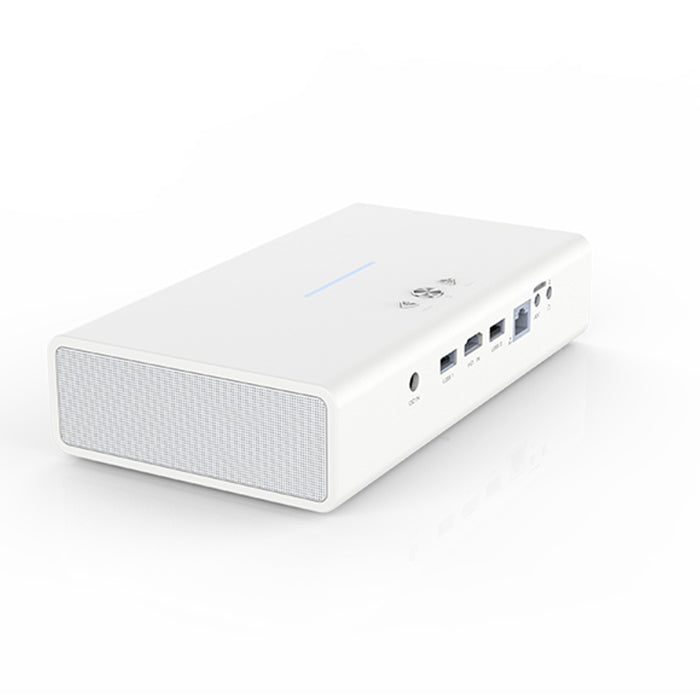 TOUMEI V6 3800 Lúmenes Android 6.0 Proyector DLP Inteligente 3D, 2GB+32GB, Soporte WiFi de Doble Banda / Bluetooth / HDMI / Tarjeta TF / RJ45