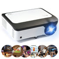 Wejoy L6 5 pulgadas 200 ANSI Lumen 1920 x 1080P Android 6.0 HD Bluetooth 4.0 WiFi HD Proyector inteligente, soporte AV / VGA / HDMI / 2 x USB / RJ45, 1G+8G, Android 6.0