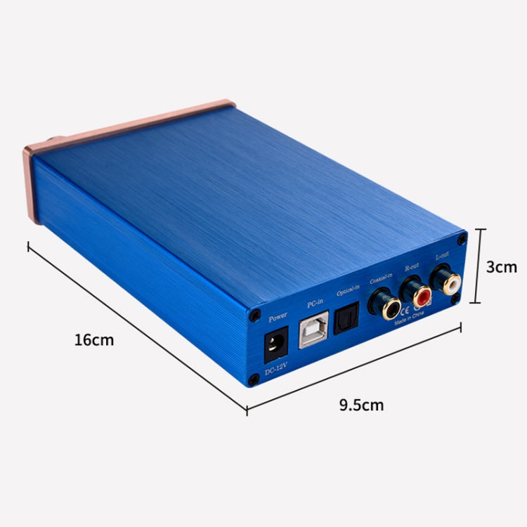 NK-P90 Audio DAC Decodificador Fibra Coaxial Amplificador de Audio Digital