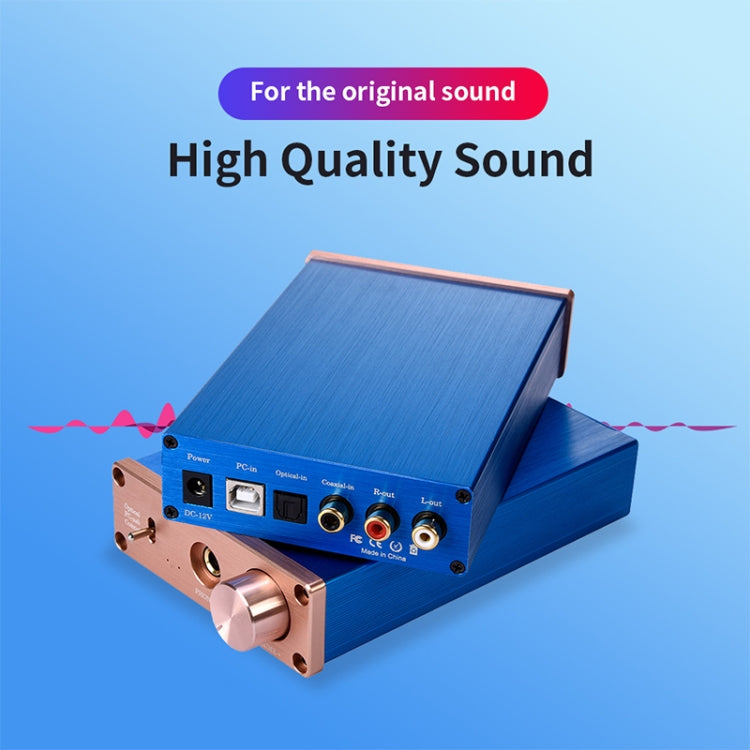 NK-P90 Audio DAC Decodificador Fibra Coaxial Amplificador de Audio Digital