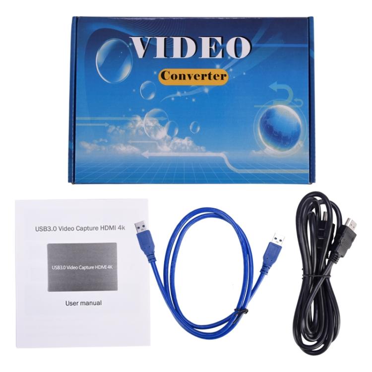 Dispositivo de tarjeta de captura de vídeo NK-S300 USB 3.0 HDMI 4K HD, NK-S300
