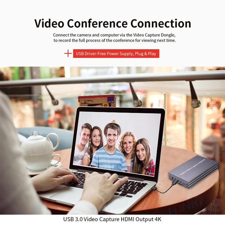 Dispositivo de tarjeta de captura de vídeo NK-S300 USB 3.0 HDMI 4K HD, NK-S300