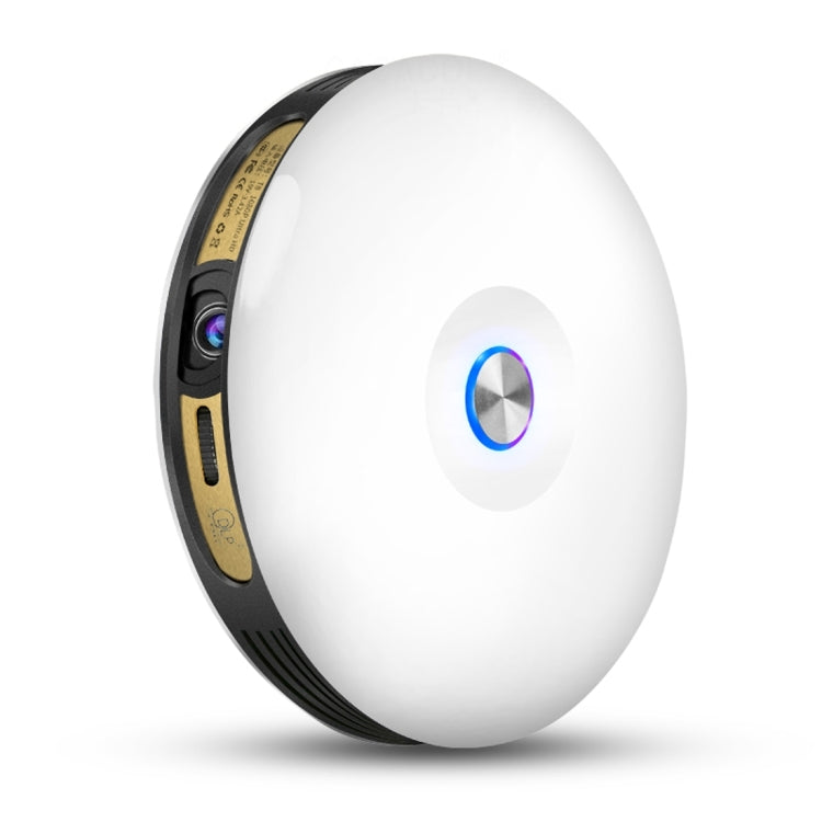 CACACOL ITC-DO8 220LM WiFi Smart 1280*800 DLP DMD LED Proyector Portátil con Control Remoto, Android 6.1 , MSD6A628 Quad Core, 2GB RAM, 16GB ROM, WiFi, BT, HDMI, sin Soporte para Trípode, ITC-DO8