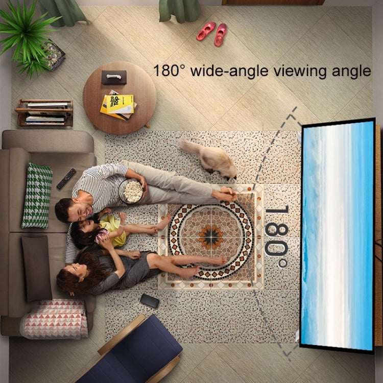 Cortina de película para proyector de poliéster plegable con soporte para exteriores, tamaño: 100 pulgadas (16: 9), Size: 100 inch