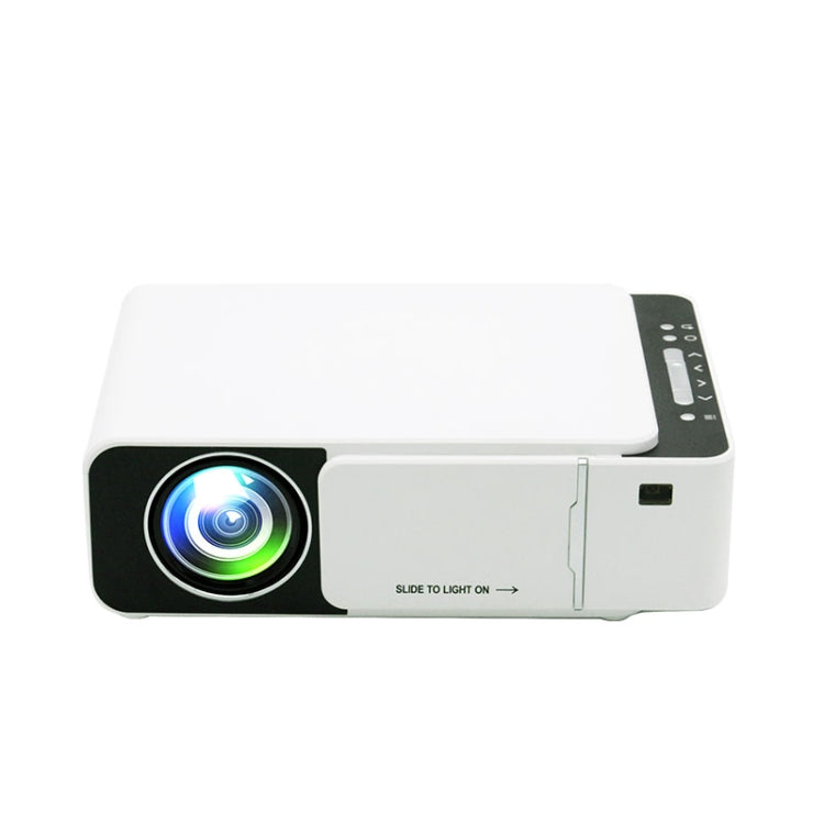 Proyector inteligente T5 100ANSI lúmenes Resolución 800x400 480P LED + tecnología LCD, compatible con HDMI / tarjeta SD / 2 x USB / Audio 3,5 mm, versión ordinaria, Ordinary Version