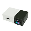 Mini proyector LED portátil de cine en casa YG300 400LM con control remoto, compatible con interfaces HDMI, AV, SD y USB