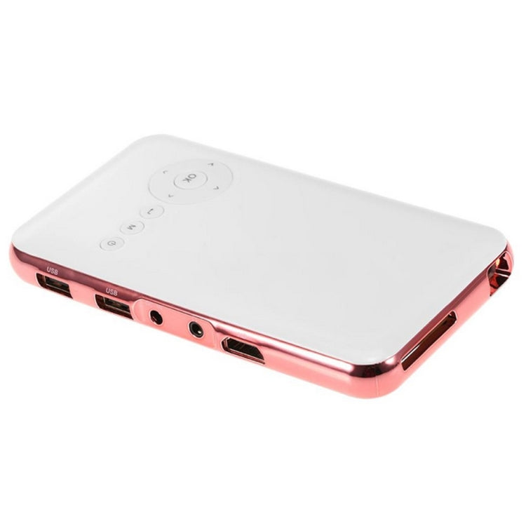 Wejoy DL-S6+ 1000 Lúmenes 854x480 Mini Proyector Inteligente, CPU RK3128, 1GB+32GB, Android 4.4, Bluetooth, WiFi, HDMI, DL-S6+/Rose Gold